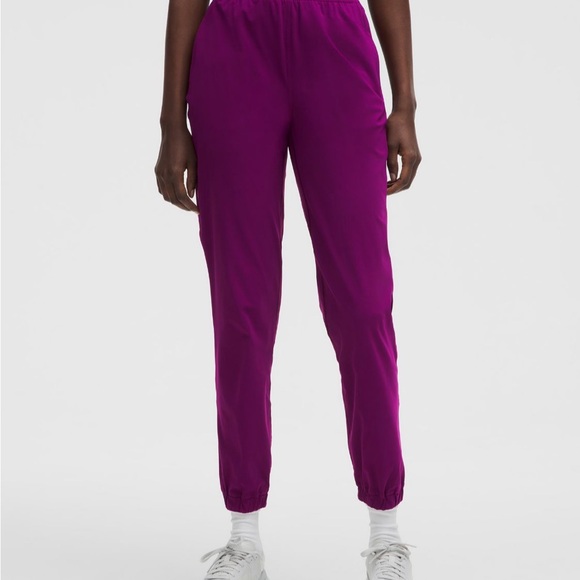 Lululemon Adapted State HR Jogger Full length nwt size 6 chilled grape - Picture 5 of 6